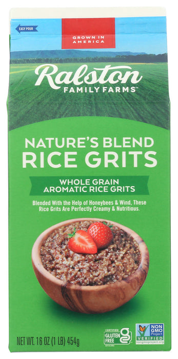 RALSTON FAMILY FARMS: Rice Grits Natures Blend, 16 oz