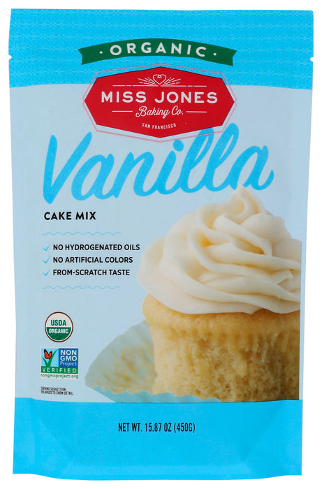 MISS JONES BAKING CO: Organic Ultimate Vanilla Baking Mix, 15.87 oz