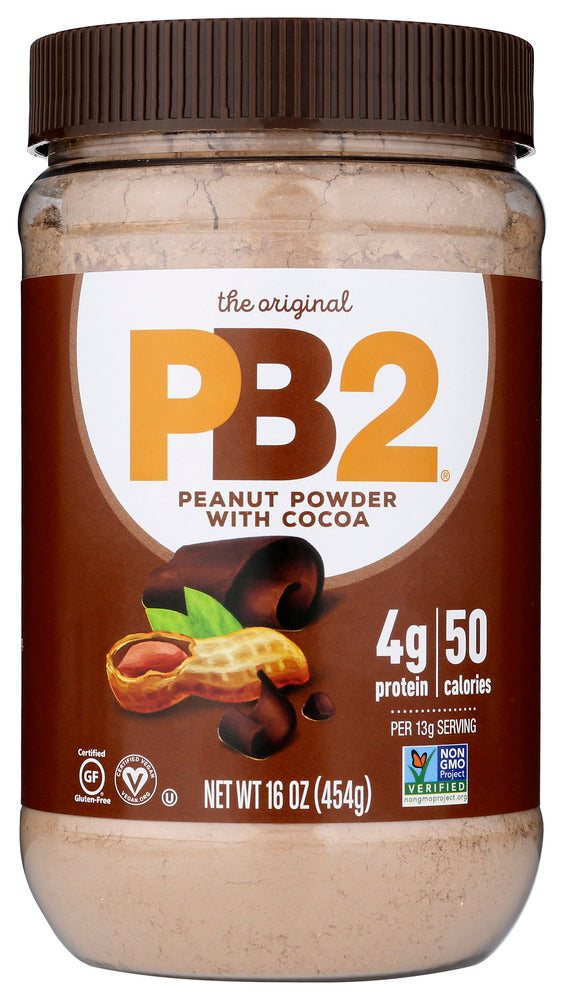 PB2: Powdered Peanut Butter With Dutch Cocoa, 16 oz
