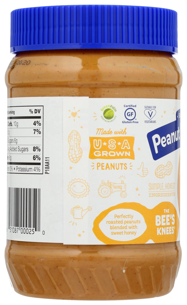 PEANUT BUTTER & CO: The Bee's Knees Peanut Butter Blended with Scrumptious Honey, 16 oz