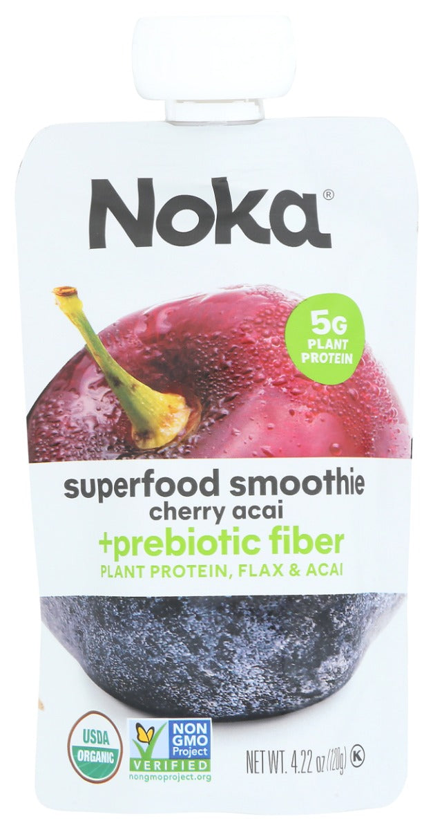 Superstar superfoods cherry and acai pack powerful plant compounds that produce everything from Vitamin C to potassium. Low in sugar and radiating antioxidants, Acai berries deliver great taste and two essential fatty acids, omega-6 and omega-9. Adding plant protein and flax for the complete package in this delicious berry blast.