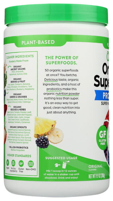 ORGAIN: Organic Superfoods All-In-One Super Nutrition Original, 0.62 lb