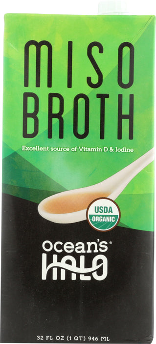 OCEANS HALO: Organic Miso Broth, 32 fo