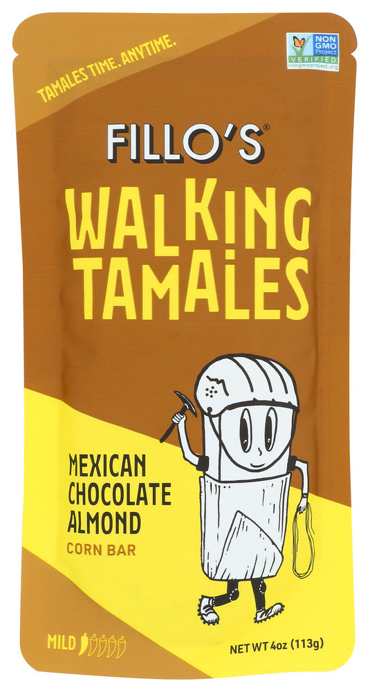 FILLOS: Tamale Wlking Choc Almnd, 4 OZ - No Brand For Less