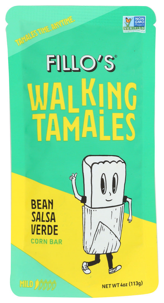 FILLOS: Tamale Wlk Bn Slsa Verde, 4 OZ - No Brand For Less