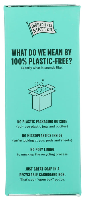 INGREDIENTS MATTER: Fragrance Free Laundry Powder, 30 oz