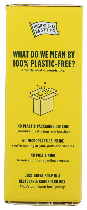 INGREDIENTS MATTER: Lemongrass Green Tea Laundry Powder, 30 oz