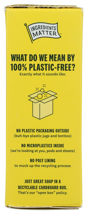 INGREDIENTS MATTER: Lemongrass Green Tea Laundry Powder, 15 oz