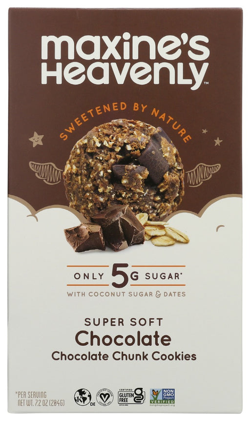 MAXINES HEAVENLY: Cookie Chocolate Chocolate Chunk, 7.2 oz