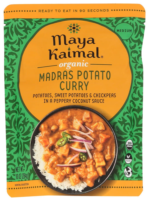 MAYA KAIMAL: Organic Madras Potato Curry, 10 oz