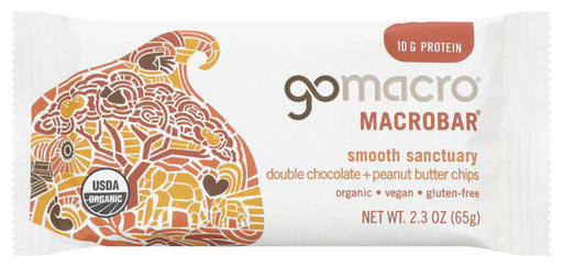 Gomacro: Bar Dbl Choc Pnut Bttr (2.30 OZ) - No Brand For Less 