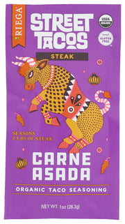 RIEGA: Organic Carne Asada Seasoning, 1 oz