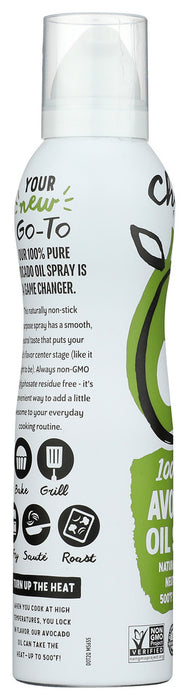 CHOSEN FOODS: 100% Pure Avocado Oil Spray, 140 ml