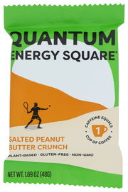 QUANTUM ENERGY SQUARE: Salted Peanut Butter Crunch, 1.69 oz