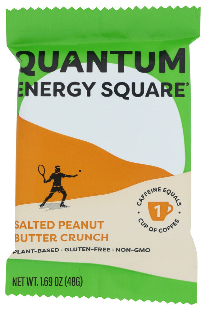QUANTUM ENERGY SQUARE: Salted Peanut Butter Crunch, 1.69 oz