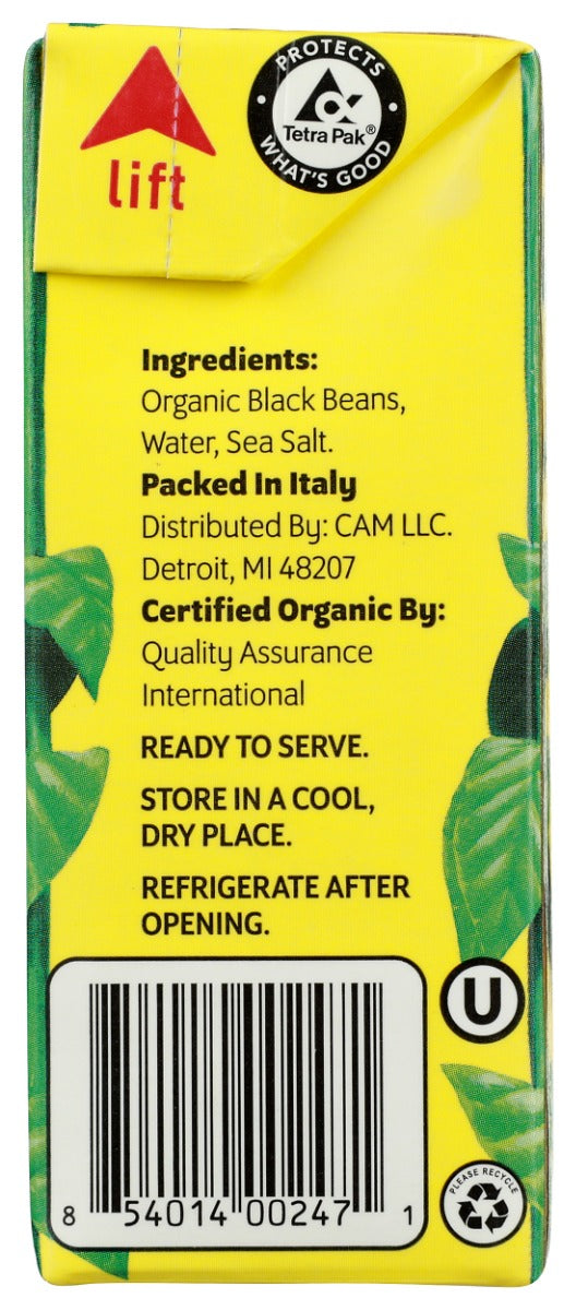 JACKS QUALITY: Organic Low Sodium Black Beans, 13.4 oz