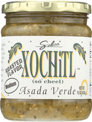 Our Asada Verde Salsa is carefully crafted from fire roasted jalapeños and fresh roasted green tomatillos. We then combine the blend with cilantro, garlic, and spices to give this unique and delicious salsa an authentic roasted flavor and an aroma like no other green salsa on the market.
