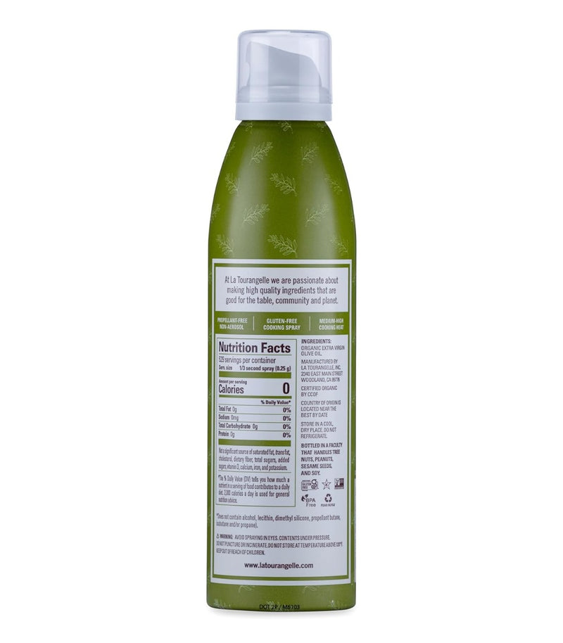 LA TOURANGELLE: Organic Extra Virgin Olive Oil, 147 ml