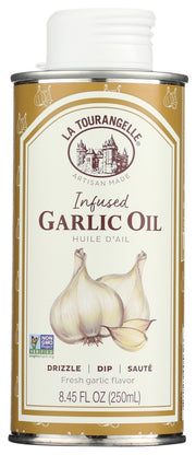 LA TOURANGELLE: Garlic Infused Oil, 250 ml
