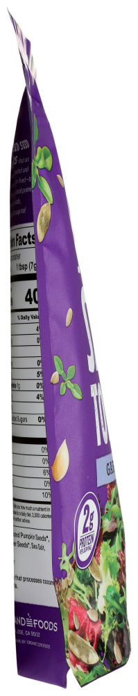 GO RAW: Garlic Thyme Sprouted Salad Toppers, 4 oz