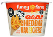 FUNNY FARMS: Goat Cheddar Mac and Cheese, 2.05 oz - No Brand For Less 