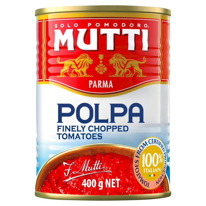 MUTTI: Finely Chopped Tomatoes Polpa, 14 oz