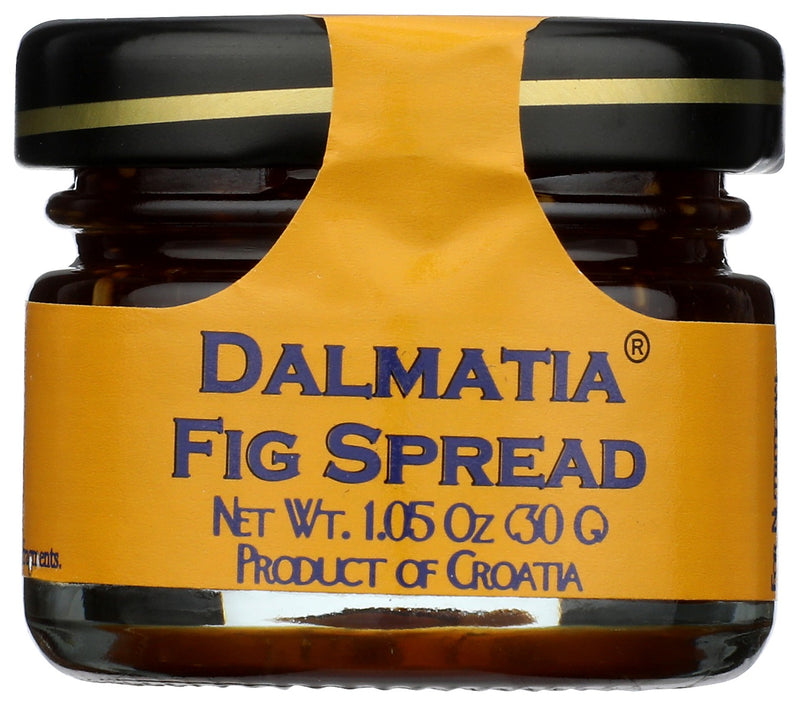 This spread is crafted in Croatia using figs from the pristine Dalmatian Coast of Croatia and other Mediterranean regions. It is cooked with great care to protect the integrity of the fruit and to create a rich, full-bodied, fruity flavor-an unsurpassed tasting experience!

The perfection addition to any cheese plate - pairs with all cheese varieties from Bried, to blue cheese to aged cheddars
Blend with chopped almonds and plain Greek Yogurt
Try with cream cheese on toast