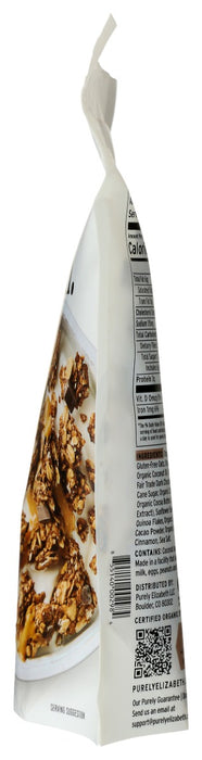 PURELY ELIZABETH: Chocolate Sea Salt Peanut Butter Granola, 10 oz