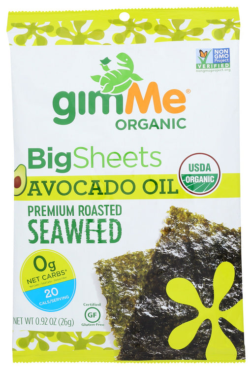 GIMME: Snack Seawd Avoc Oil Org, 0.92 OZ - No Brand For Less