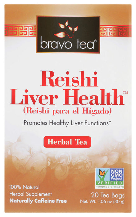 BRAVO TEAS: Tea Reishi Liver Health, 20 BG