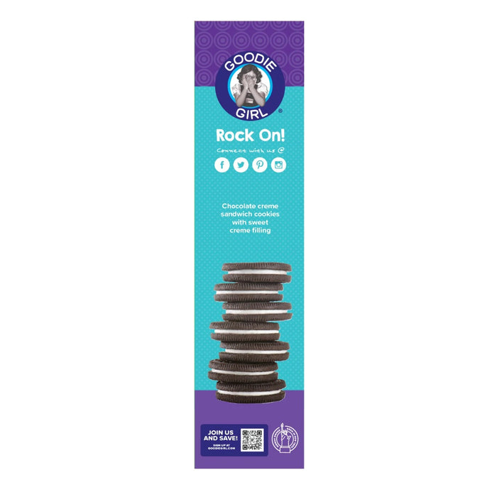GOODIE GIRL: Chocolate Creme Sandwich Cookies, 10.6 oz