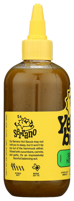 YELLOWBIRD SAUCE: Chili Serrano Sauce, 9.8 oz