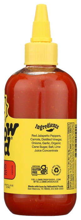 YELLOWBIRD SAUCE: Jalapeno Chili Sauce, 9.8 oz