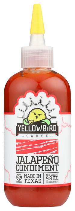 YELLOWBIRD SAUCE: Jalapeno Chili Sauce, 9.8 oz