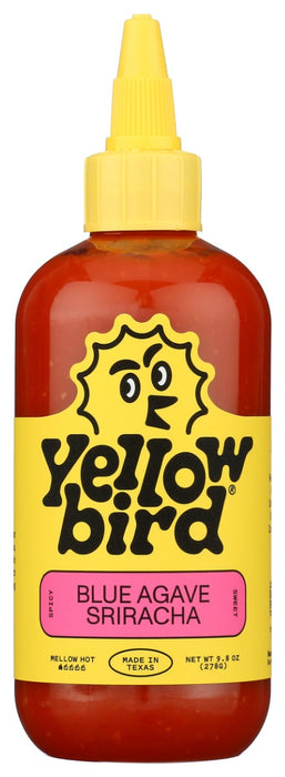 YELLOWBIRD SAUCE: Condiment Agave Blue Sriracha, 9.8 oz