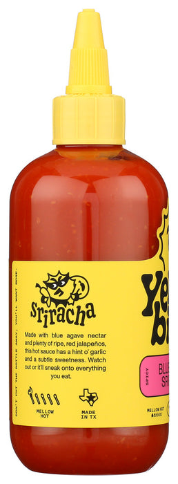 YELLOWBIRD SAUCE Condiment Agave Blue Sriracha, 9.8 oz