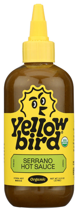 YELLOWBIRD SAUCE: Condiment Serrano, 9.8 OZ