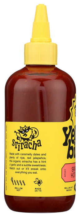 YELLOWBIRD SAUCE: Condiment Sriracha, 9.8 OZ