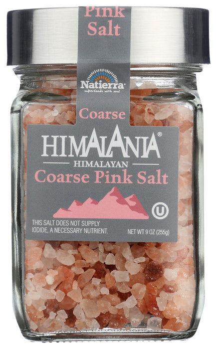 NATIERRA: Himalania Coarse Pink Salt, 9 oz