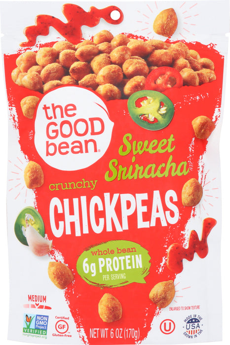 THE GOOD BEAN: Chickpea Sweet Sriracha, 6 oz