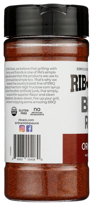 RIB RACK: Original Dry Rub Seasoning, 5.5 Oz