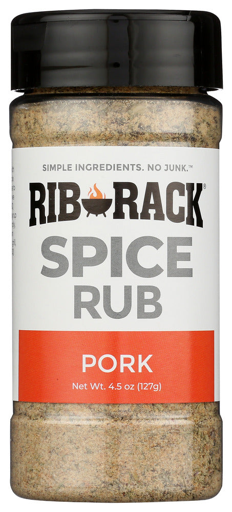 RIB RACK: Spice Rub Seasoning Pork, 4.5 oz