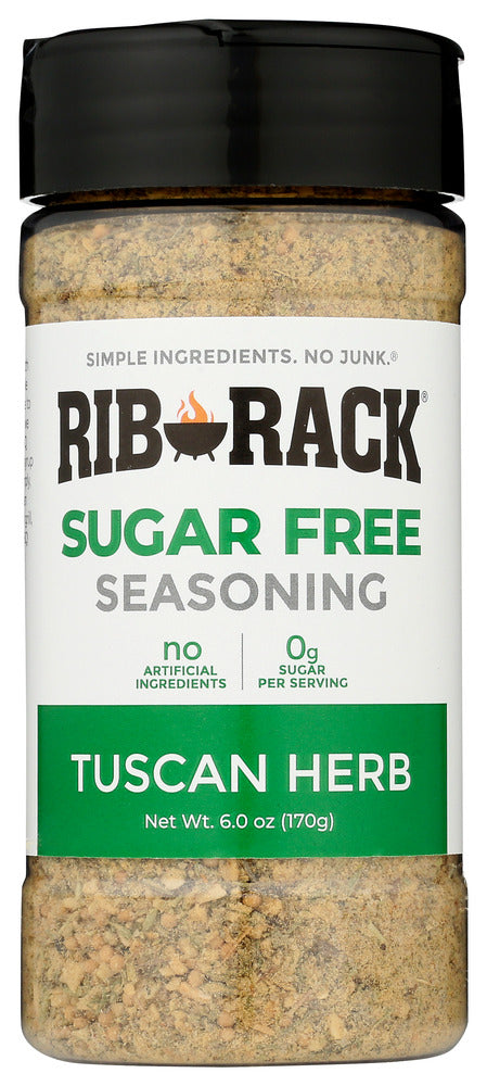 RIB RACK: Sugar Free Tuscan Herb Seasoning, 6 oz