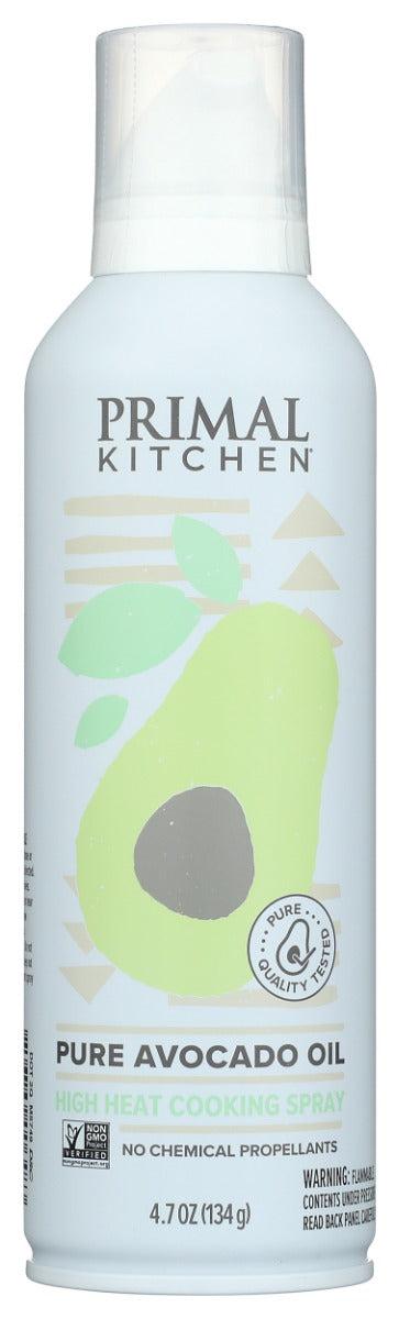 Just spray it to saut it! Primal Kitchen pure Avocado Oil mists pans, pots, and baking trays for a light, clean spritz that pairs with all of your favorite dishes. Our Avocado Oil is a stable high heat cooking oil that is Whole30 Approved®, Certified Paleo, Keto Certified, Non-GMO Project Verified, and vegan. Flavorful when spritzed on a salad or sprayed on a wok for a stir-fry. Mess-free, convenient, and ready for broiling, baking, grilling, sauting, baking, and more.