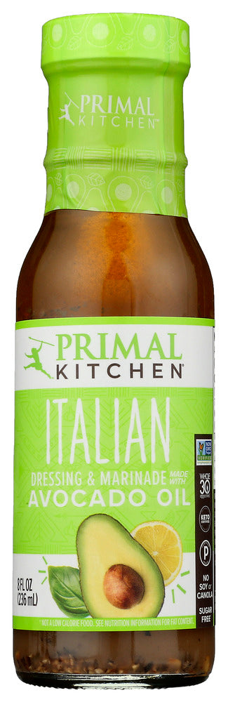 PRIMAL KITCHEN: Dressing Itl Vin Avcdo Ol, 8 oz