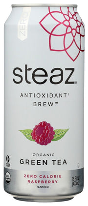 STEAZ: Zero Calorie Raspberry, 16 fo