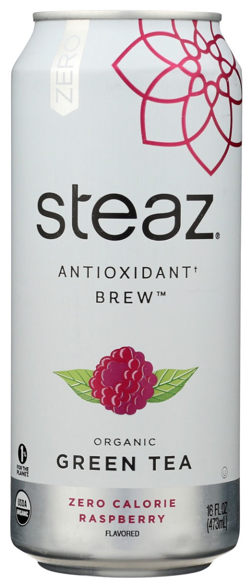 STEAZ: Zero Calorie Raspberry, 16 fo