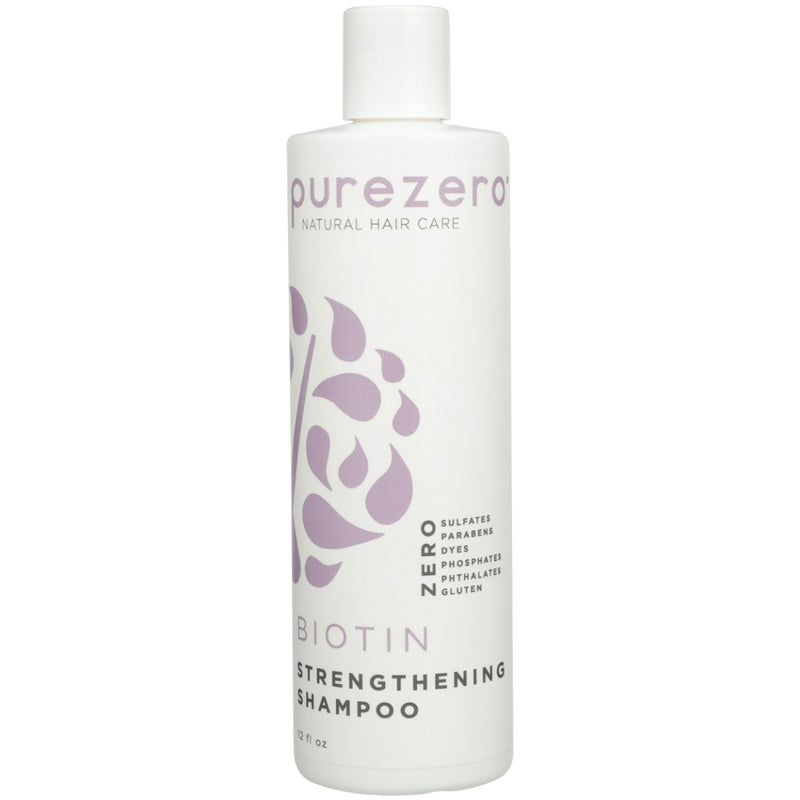 PUREZERO: Biotin Strengthening Shampoo, 12 fo