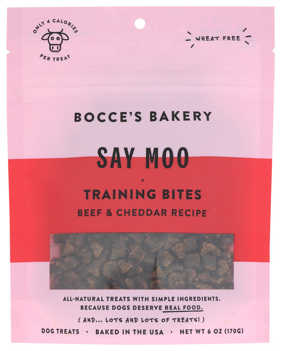 BOCCES BAKERY: Beef and Cheddar Recipe Training Bites, 6 oz