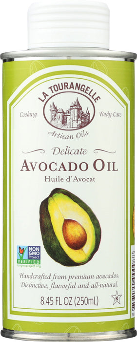 LA TOURANGELLE: Oil Delicate Avocado, 8.45 oz